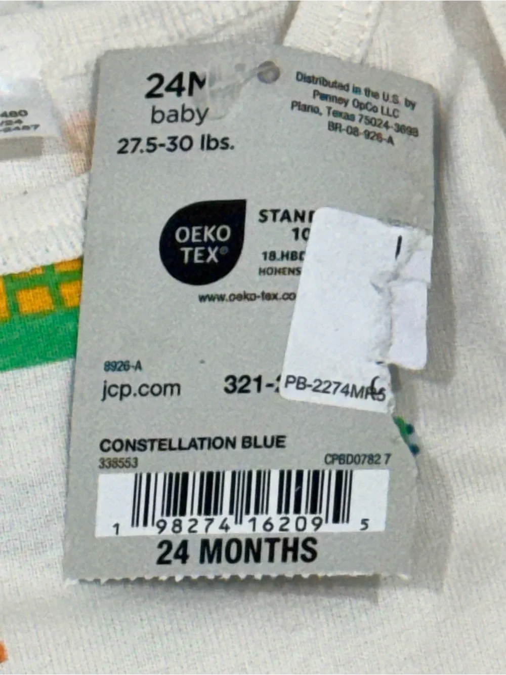 Carters & Okie dokie bundle pants and bodysuit in multi colors size 24M